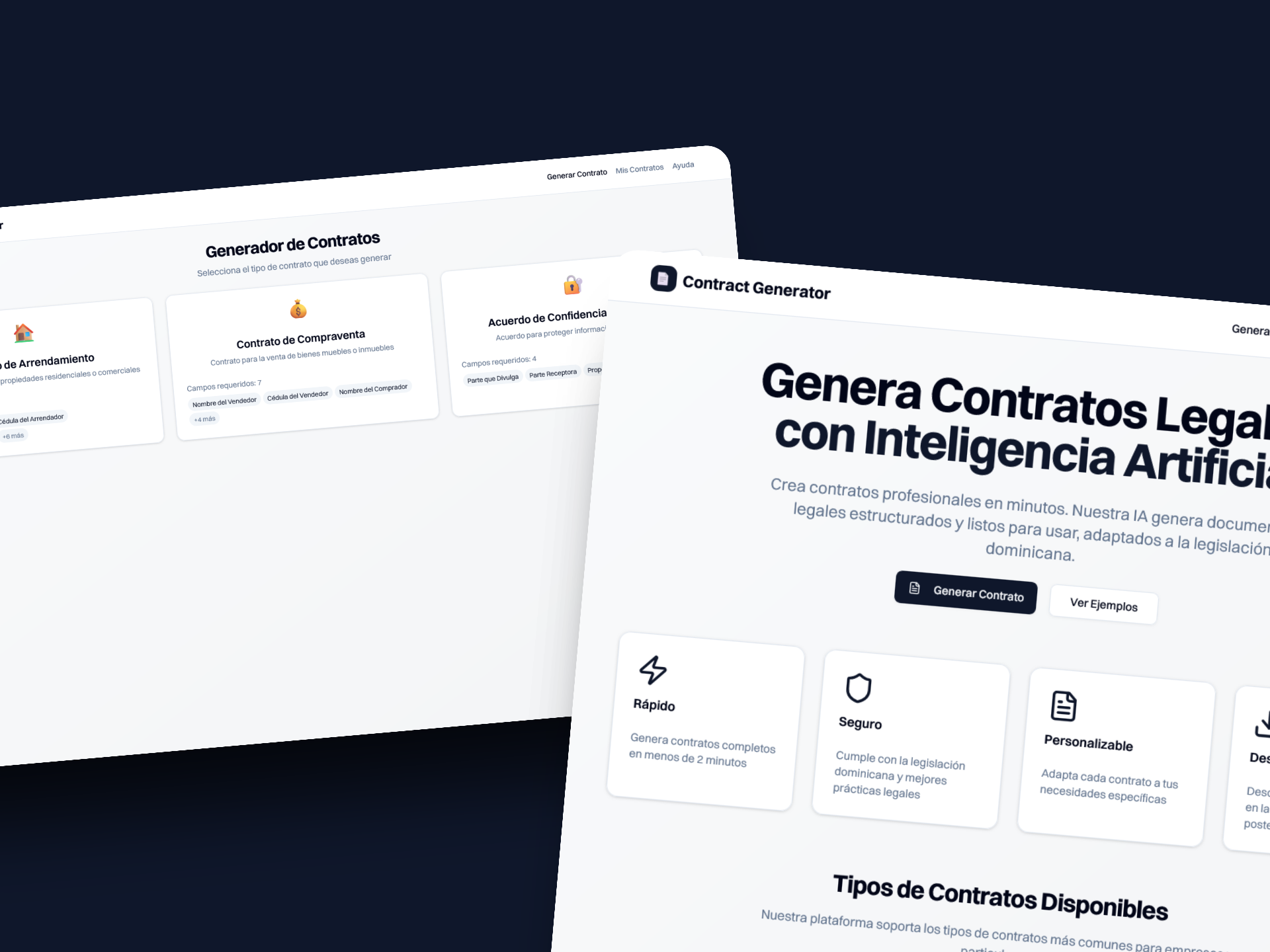Generador de Contratos